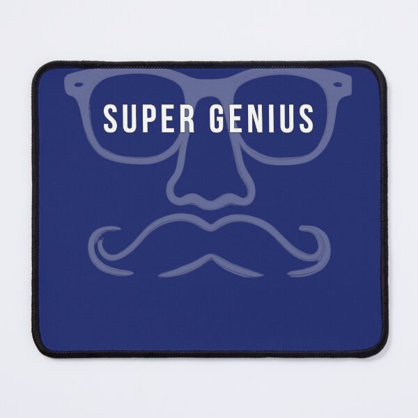 Item preview, Cleverly Disguised Super Genius (dark fabric) designed and sold by FunFictionStories.