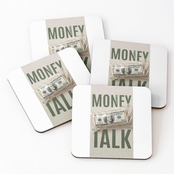 Item preview, Money Talk – Modern Minimalist Cash Art designed and sold by sentaxfe.