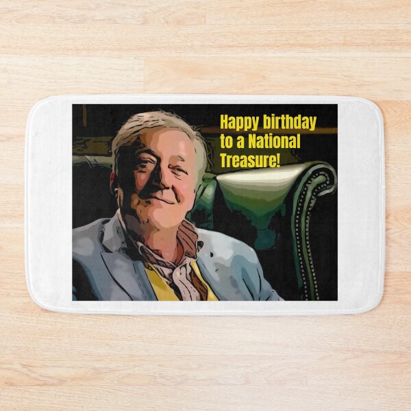 Item preview, Celebrity Traitors Stephen Fry Happy Birthday to a National Treasure  designed and sold by JustforLaughs1.