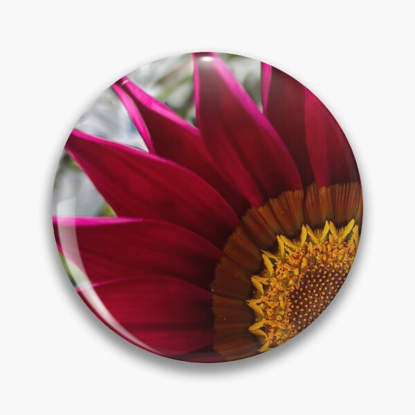 Item preview, Crimson Gazania Flower with Golden Center in Soft Garden Light designed and sold by Be Captured by Brittany Emma.