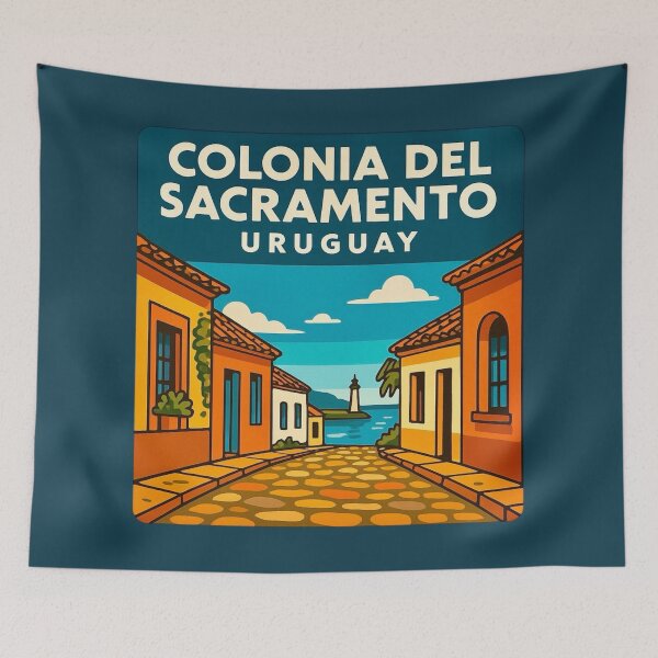 Item preview, Colonia del Sacramento, Uruguay - Puerto Colonial designed and sold by Myra365Art.