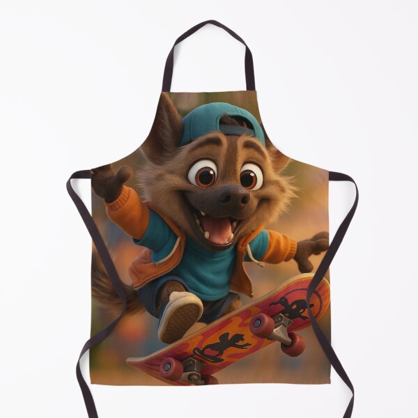 Item preview, Skater Brown Hyena designed and sold by Sillytoe.