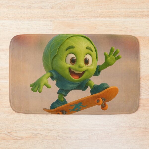 Item preview, Skater Brussel Sprout designed and sold by Sillytoe.