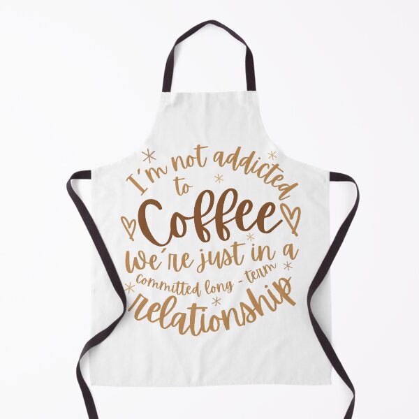Item preview, Funny Coffee Lover Quote – “I’m Not Addicted to Coffee, We’re Just in a Committed Relationship” | Sarcastic Office Humor, Espresso & Caffeine Meme Design designed and sold by VibranPalette.