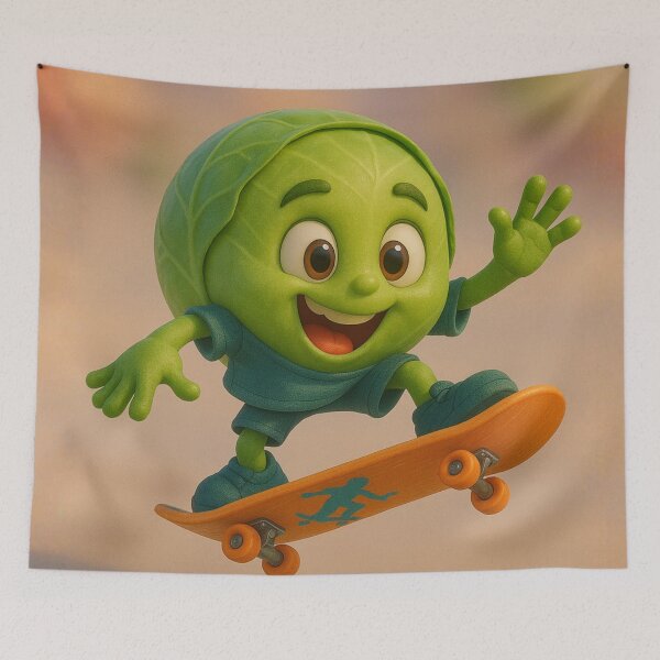 Item preview, Skater Brussel Sprout designed and sold by Sillytoe.