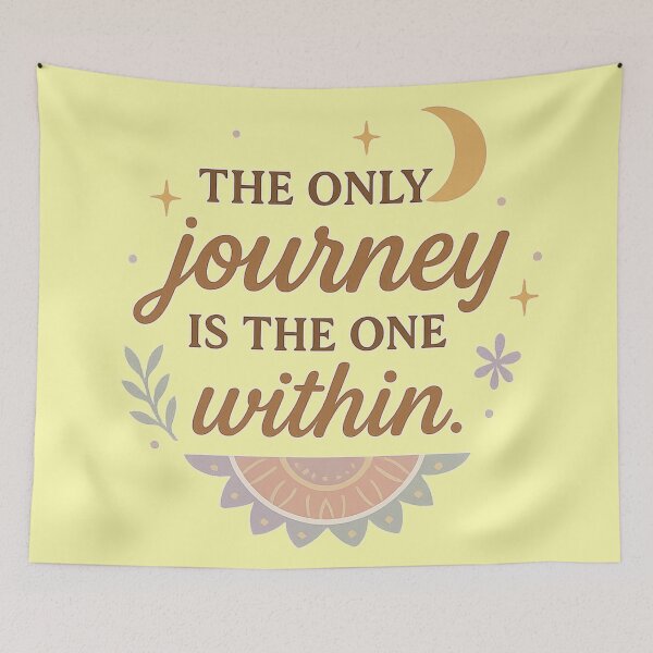 Item preview, The only journey is the one within designed and sold by QCena.