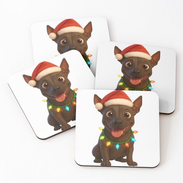 Item preview, Christmas Peruvian Hairless designed and sold by Sillytoe.