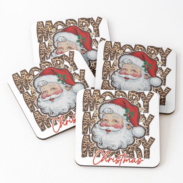Item preview, Santa Claus, Merry Christmas, Holly Jolly, Winter Season, designed and sold by vintagearttee.