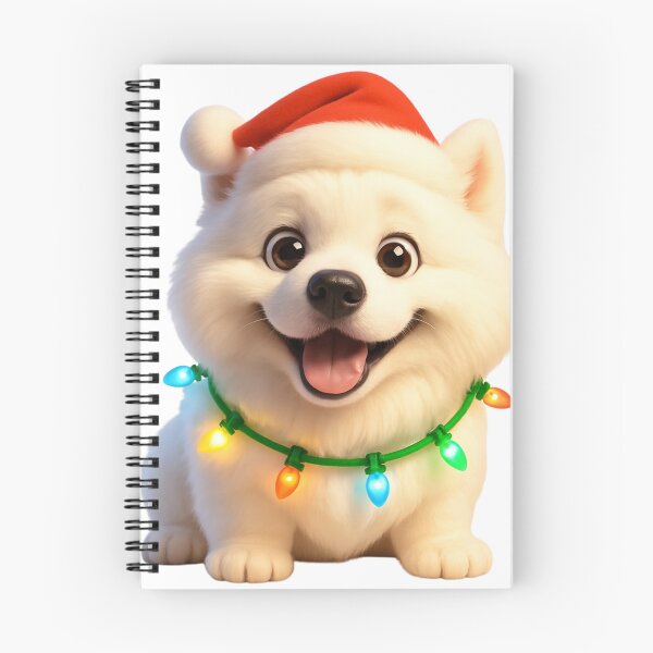 Item preview, Christmas Samoyed designed and sold by Sillytoe.
