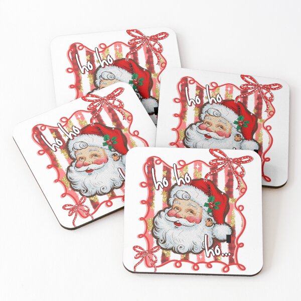Item preview, Preppy Santa Claus, Merry Christmas, Holly Jolly, Winter Season designed and sold by vintagearttee.
