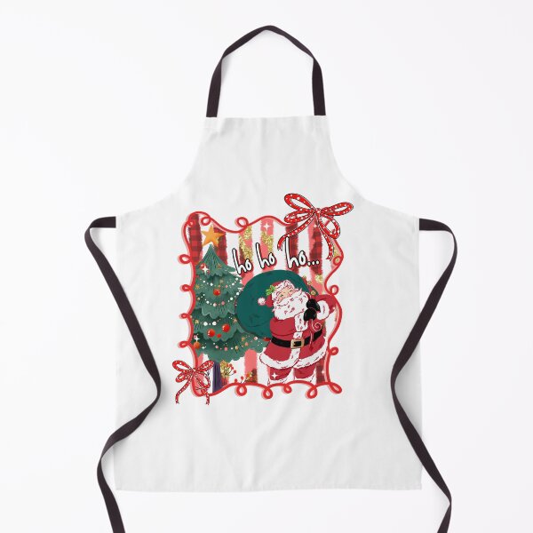 Item preview, Preppy Santa Claus, Merry Christmas, Holly Jolly, Christmas Tree designed and sold by vintagearttee.