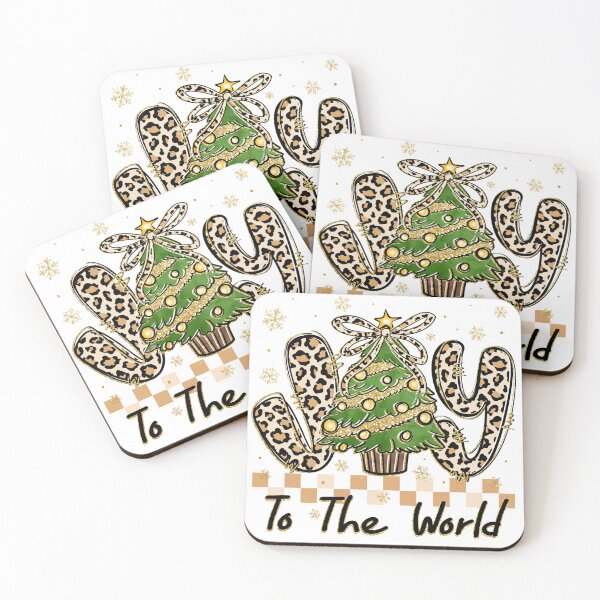 Item preview, Joy To The World, Merry Christmas, Holly Jolly, Winter Season designed and sold by vintagearttee.