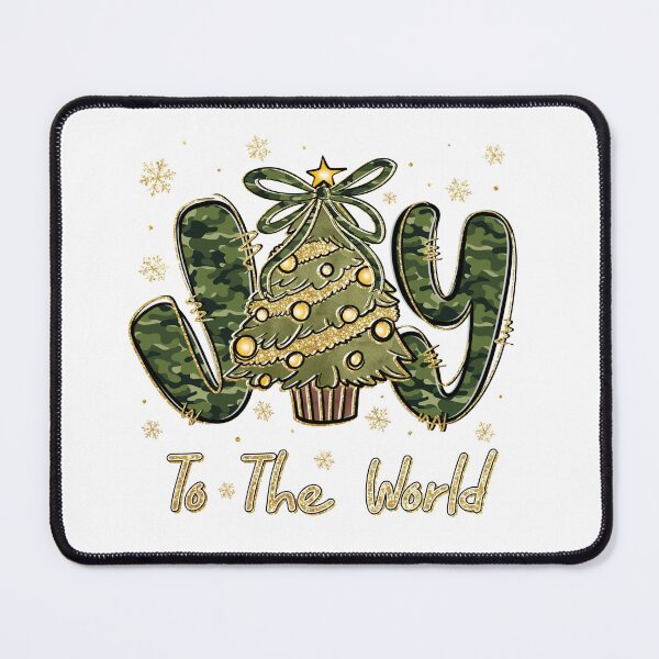 Item preview, Glitter Joy To The World, Merry Christmas, Holly Jolly, Winter Season designed and sold by vintagearttee.