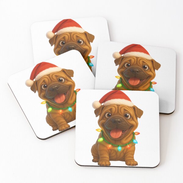 Item preview, Christmas Shar-Pei designed and sold by Sillytoe.