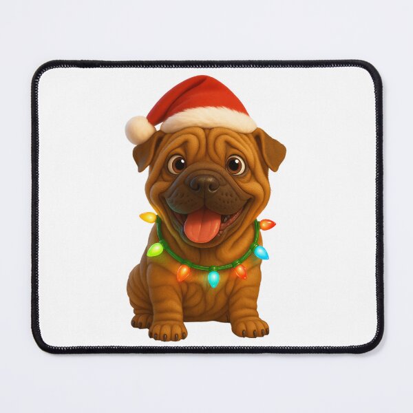 Item preview, Christmas Shar-Pei designed and sold by Sillytoe.