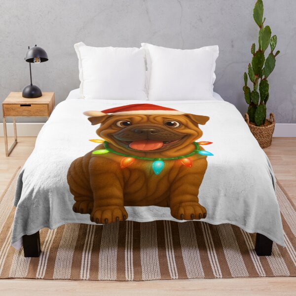 Item preview, Christmas Shar-Pei designed and sold by Sillytoe.