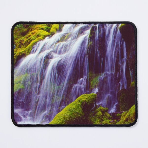 Item preview, Moss-Covered Waterfall in Forest designed and sold by jklune.
