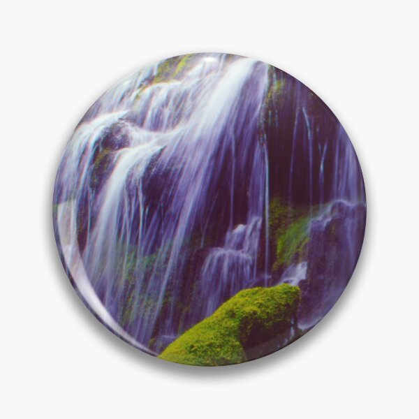 Item preview, Moss-Covered Waterfall in Forest designed and sold by jklune.