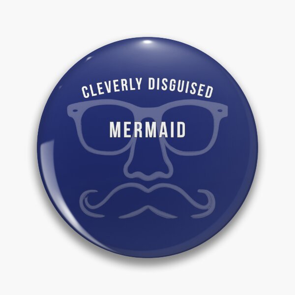 Item preview, Cleverly Disguised Mermaid (dark fabric) designed and sold by FunFictionStories.