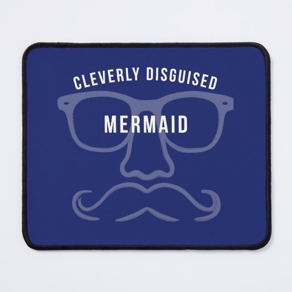 Item preview, Cleverly Disguised Mermaid (dark fabric) designed and sold by FunFictionStories.