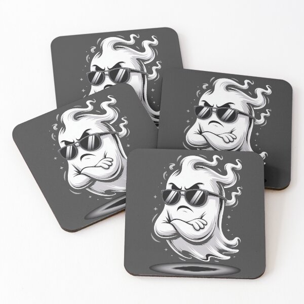 Item preview, Sassy Ghost with Sunglasses - Cool Badass Spooky designed and sold by WorldMash.