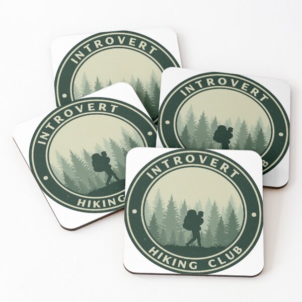 Item preview, Introvert Hiking Club designed and sold by EastEndTownie.