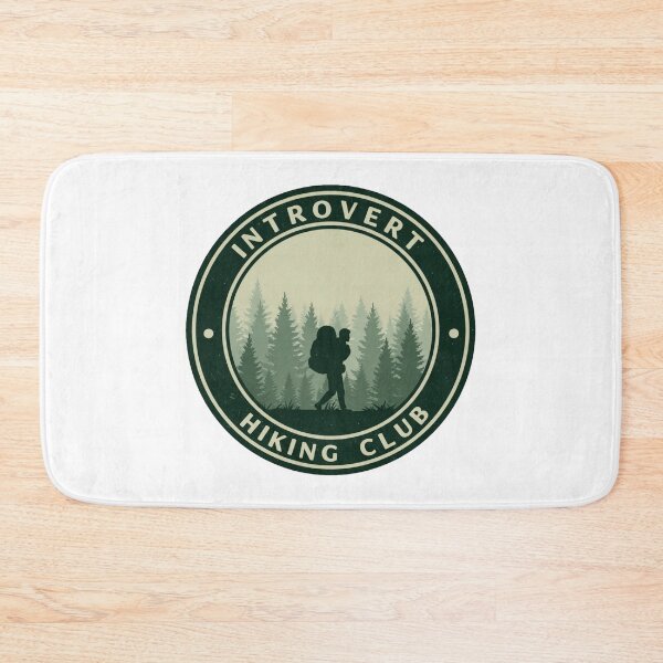 Item preview, Introvert Hiking Club designed and sold by EastEndTownie.