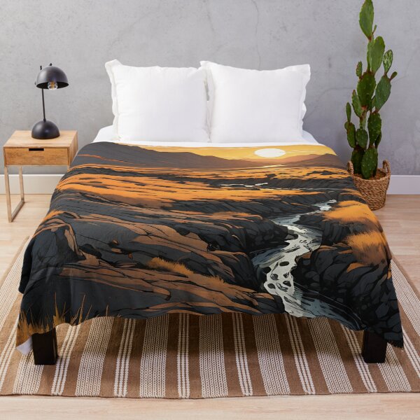 Item preview, Fields of Fire and Flowing Silver designed and sold by HorizonHues.