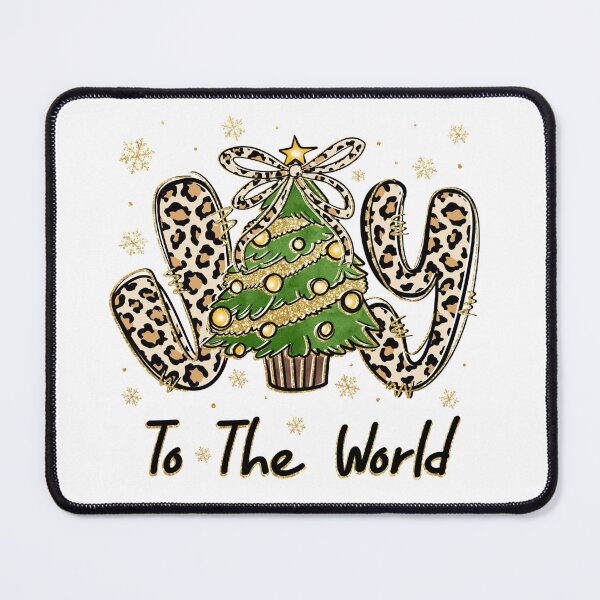 Item preview,  Glitter Joy To The World, Merry Christmas,  Flake Snow , Winter Season designed and sold by vintagearttee.