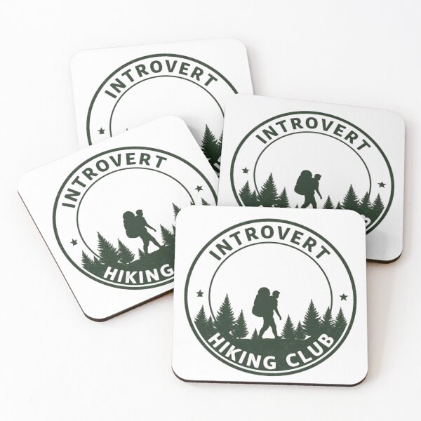 Item preview, Introvert Hiking Club designed and sold by EastEndTownie.