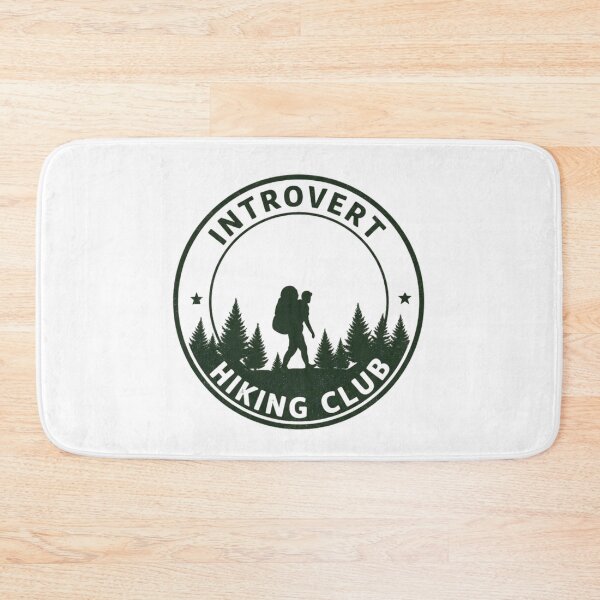Item preview, Introvert Hiking Club designed and sold by EastEndTownie.