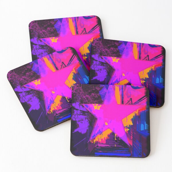 Item preview, Neon Star Pop Art designed and sold by JeniSeny.
