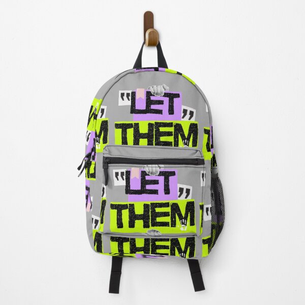 Item preview, Let them - inspirational, quote of the day, sticker, poster, gift card, artboard print, Hardcover Journals, Canvas Print, Poster, Framed Art Print, Photographic, Metal Print designed and sold by SpiralStairShop.