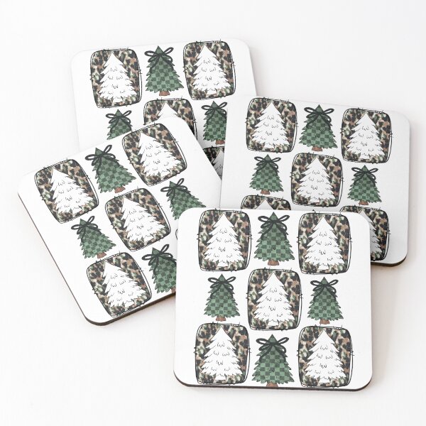 Item preview, Leopard Christmas Tree, Merry Christmas, Flake Snow , Winter Season designed and sold by vintagearttee.