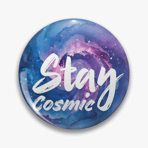 Item preview, Stay Cosmic, Celestial Aesthetic Motivational Sticker designed and sold by Moodune.