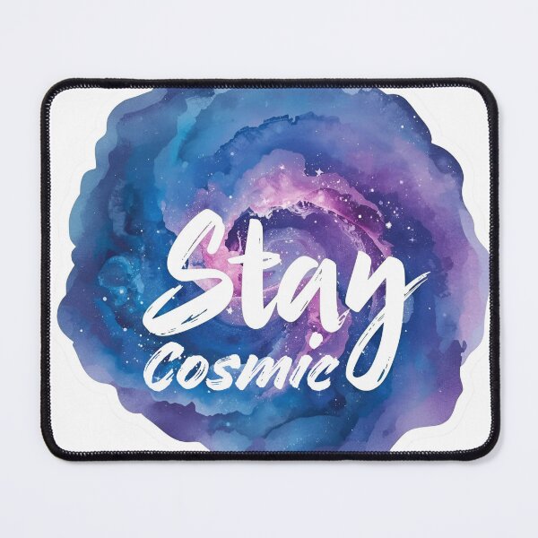 Item preview, Stay Cosmic, Celestial Aesthetic Motivational Sticker designed and sold by Moodune.