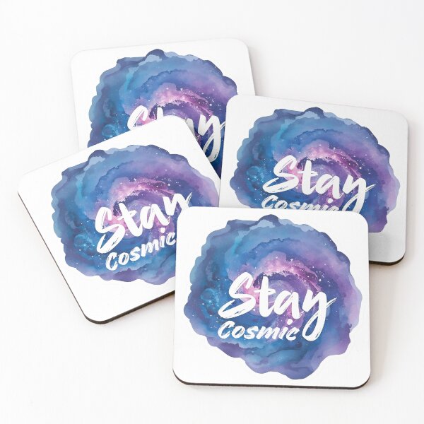 Item preview, Stay Cosmic, Celestial Aesthetic Motivational Sticker designed and sold by Moodune.