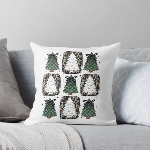 Item preview, Couquette Leopard Christmas Tree, Merry Christmas, Flake Snow , Winter Season designed and sold by vintagearttee.