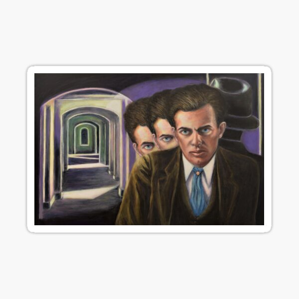Item preview, Original Aldous Huxley Revisited 2 Painting designed and sold by Sergio Paul Ianniello.