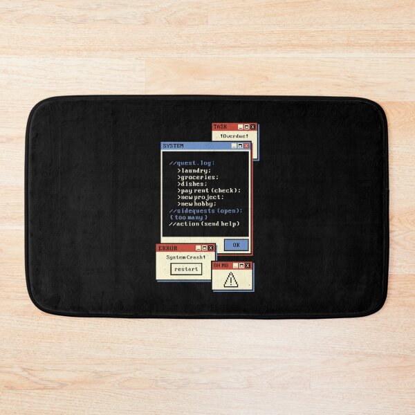 Item preview, Quest Log Full. Please Delete Some Side Quests by Tobe Fonseca designed and sold by Tobe Fonseca®.