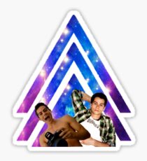 White Dylan O'Brien Arrows Sticker