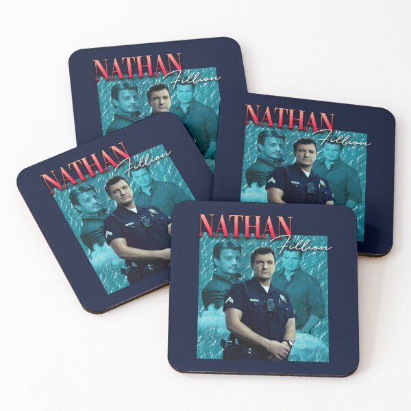 Item preview, Nathan Fillion Retro 80s Design designed and sold by CasadoAlexandra.