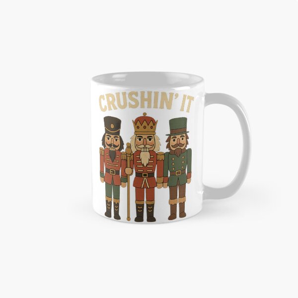 Item preview, Crushin’ It – Funny Nutcracker Christmas Shirt designed and sold by Zippitydodads.