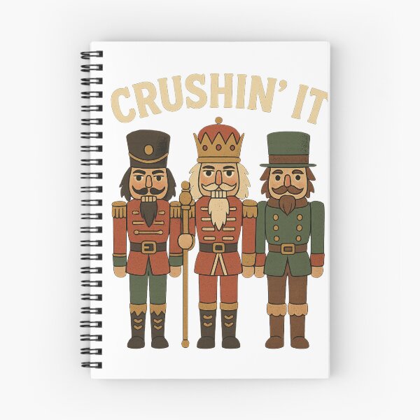 Item preview, Crushin’ It – Funny Nutcracker Christmas Shirt designed and sold by Zippitydodads.