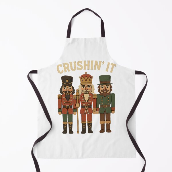Item preview, Crushin’ It – Funny Nutcracker Christmas Shirt designed and sold by Zippitydodads.