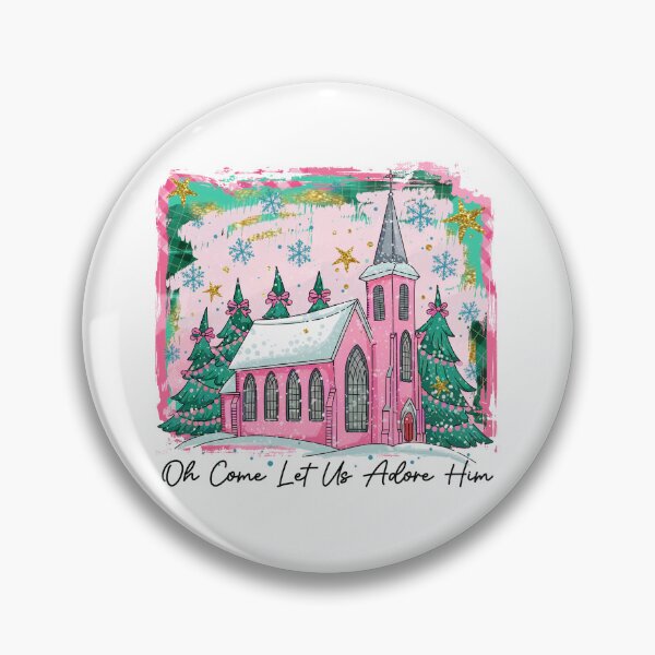 Item preview, Oh Come Let Us Adore Him, Merry Christmas ,Flake Snow , Winter Season, Tis The Season designed and sold by vintagearttee.