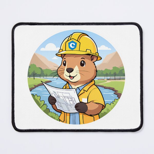 Item preview, Baby Capy goes Engineer designed and sold by HeartYouMind.