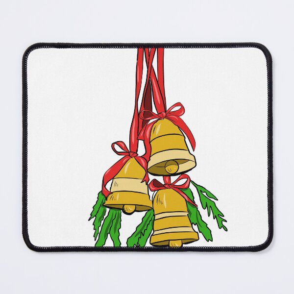 Item preview, Golden bells with Pine branches designed and sold by SLAPPE.