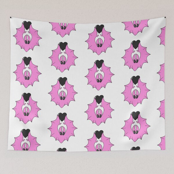 Item preview, Batty Pink designed and sold by StickyDicky.