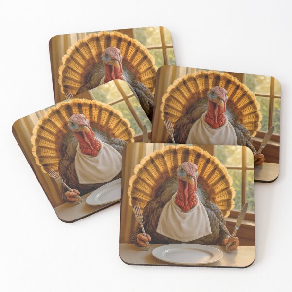 Item preview, Thanksgiving Turkey Waiting For Dinner designed and sold by Maria Dryfhout.